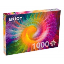 Пъзел Enjoy от 1000 части - Пъстроцветен ореол -1